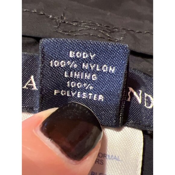 Lands End Mens Swim Trunks Size M Black - Picture 10 of 11